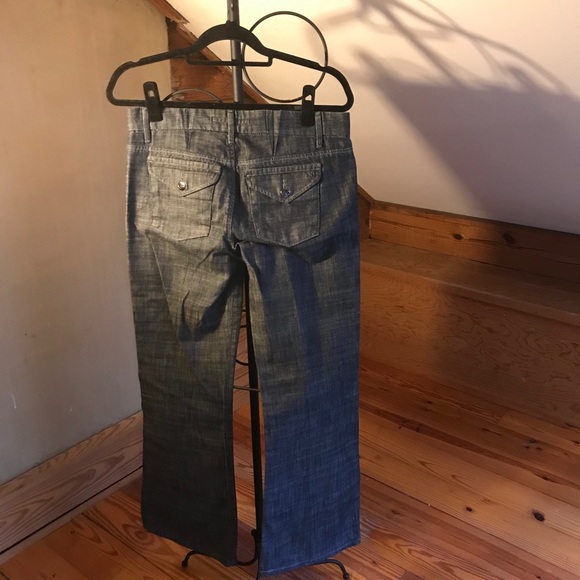 Joe’s Jeans Blue Flare Leg Jeans, EUC, 28 - Picture 14 of 14